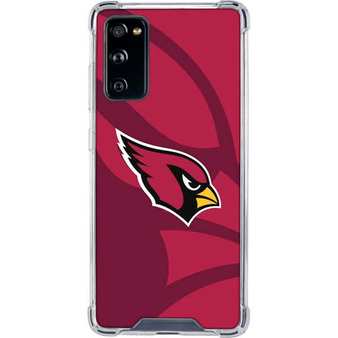 NFL Arizona Cardinals Double Vision Galaxy S20 FE Clear Case